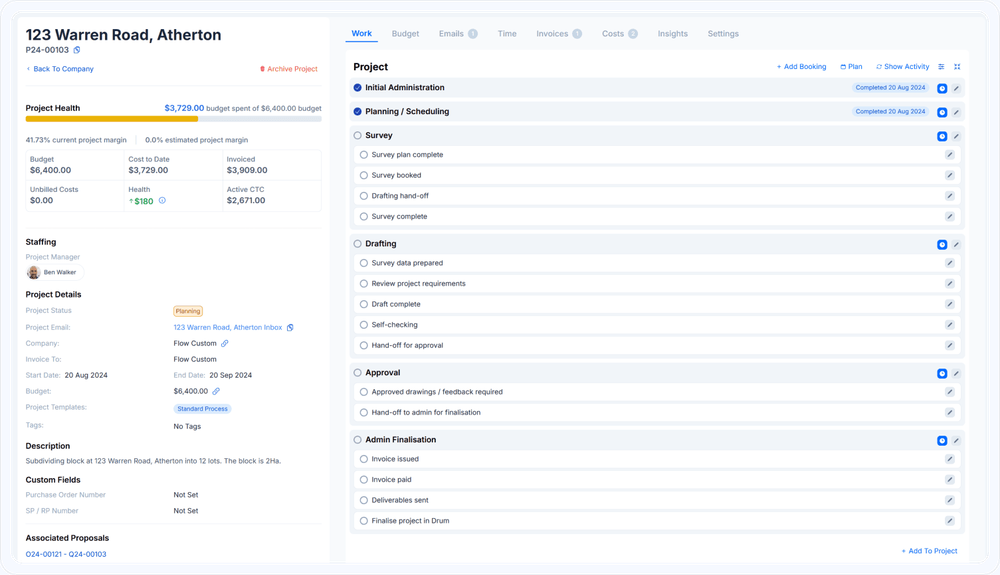 Project Budget Management is a Breeze with Drum