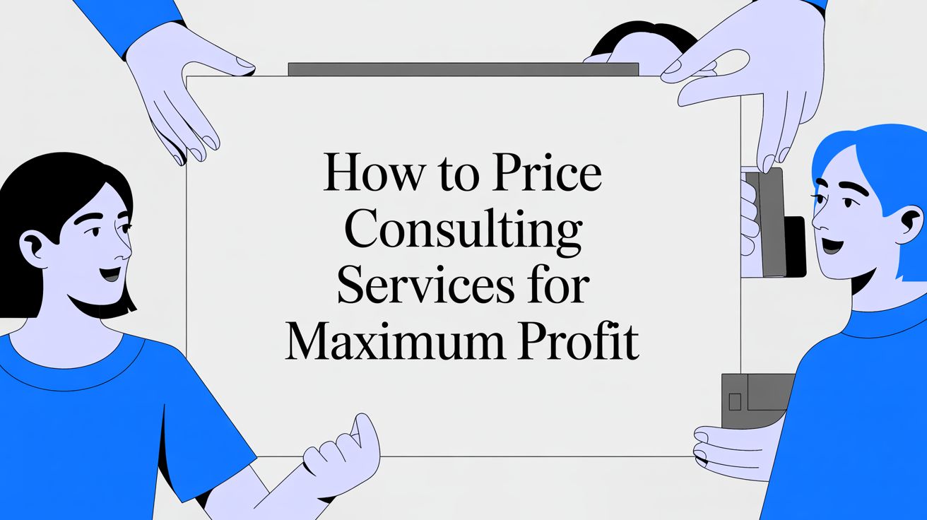 How to Price Consulting Services for Maximum Profit Article Feature Image
