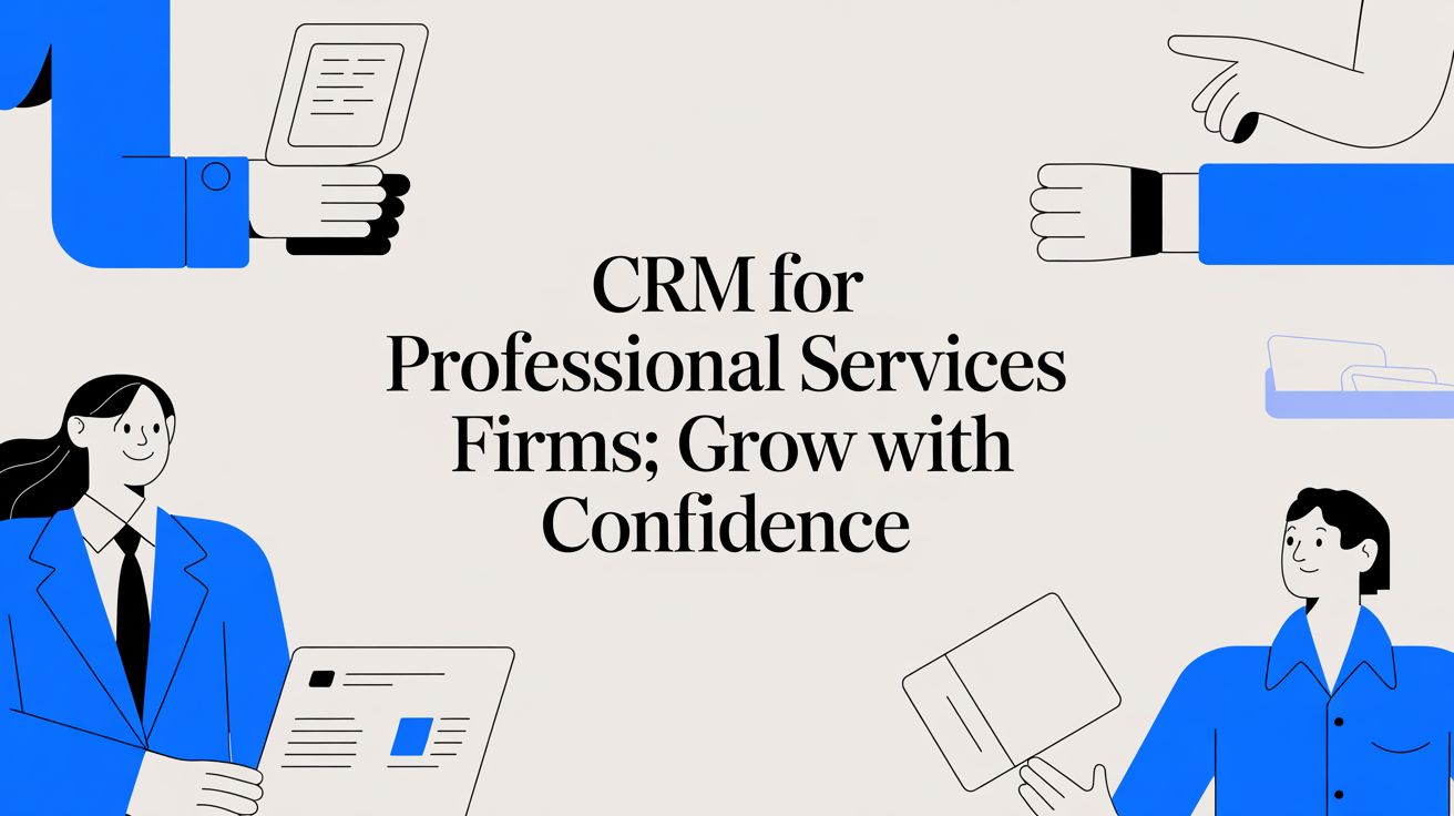 Your Guide to CRM for Professional Services Firms: Grow with Confidence Article Feature Image