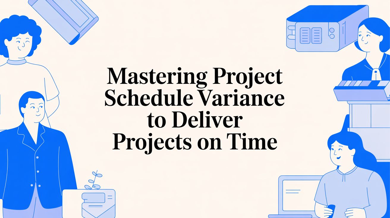 Mastering Project Schedule Variance to Deliver Projects on Time Article Feature Image