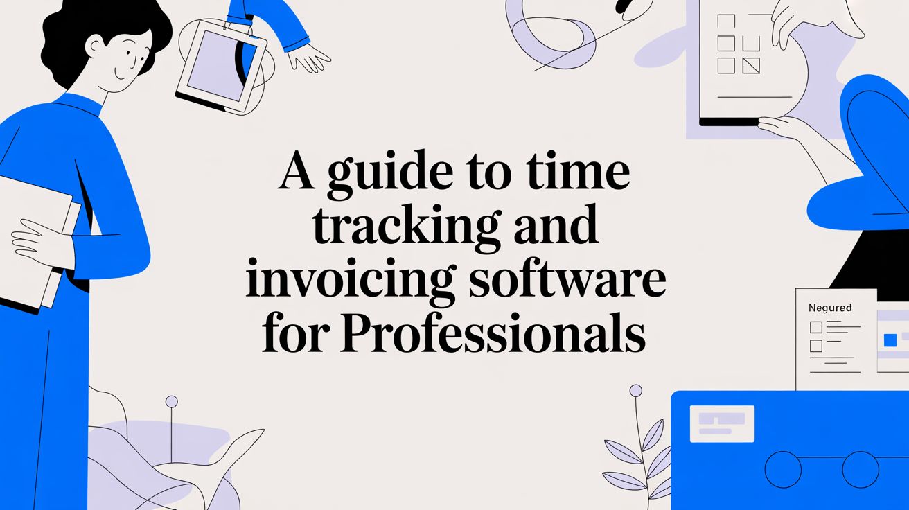 A Guide to Time Tracking and invoicing Software for Professionals Article Feature Image