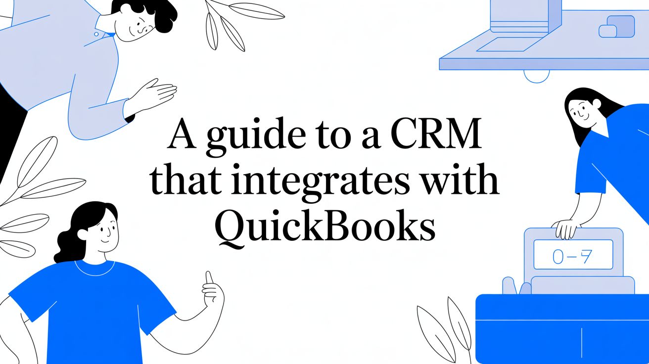 A Guide to a CRM That Integrates with QuickBooks Article Feature Image