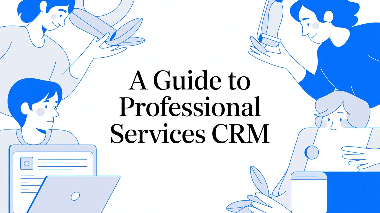 A Guide to Professional Services CRM Article Feature Image