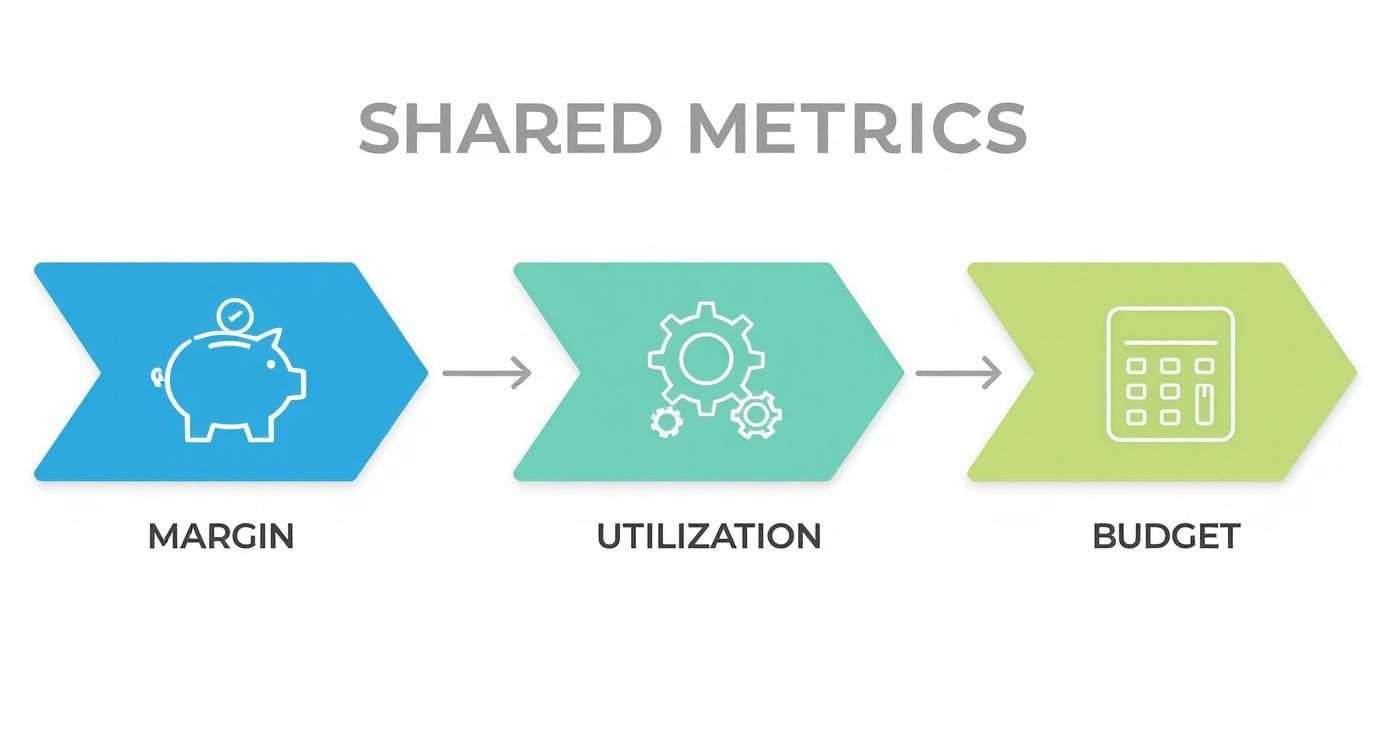 Infographic about finance and project management